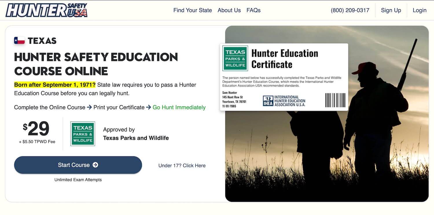 The Best Online Texas Hunter Safety Courses for 2024 Season