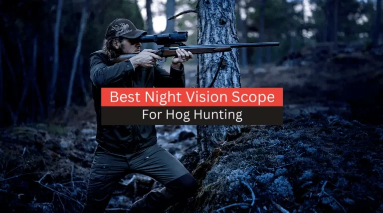 6 Best night vision scopes for hog hunting (Thermal & Digital)